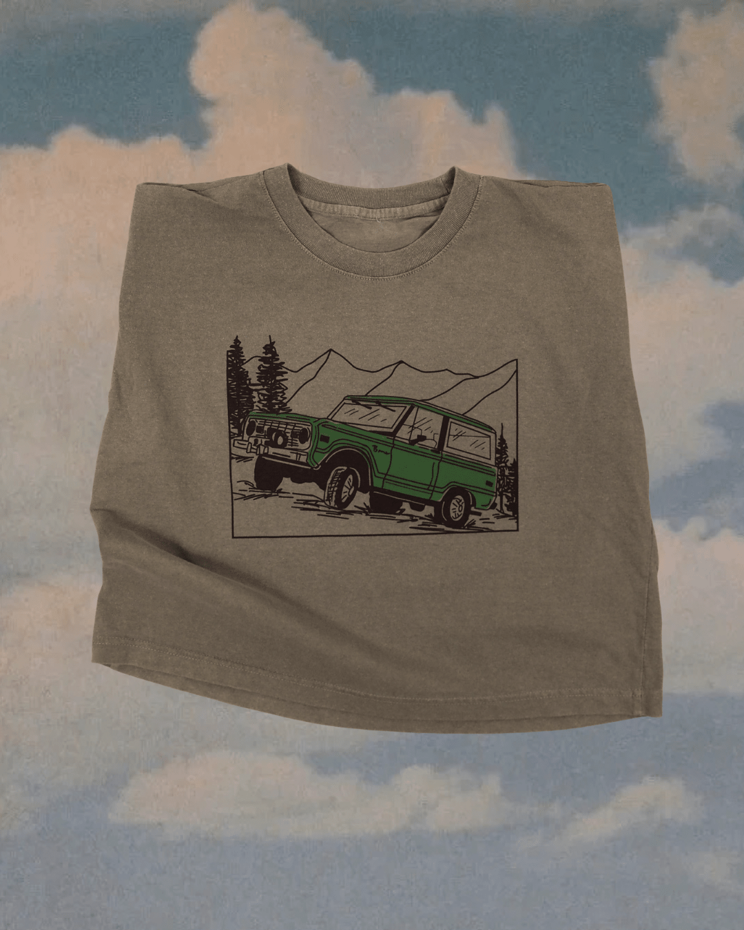 "Bronco Tough" Muscle Tank