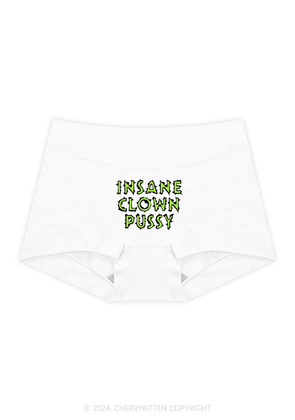 Insane Clown Puxxy Y2K Mid Rise Waist Boyshort Cherrykitten