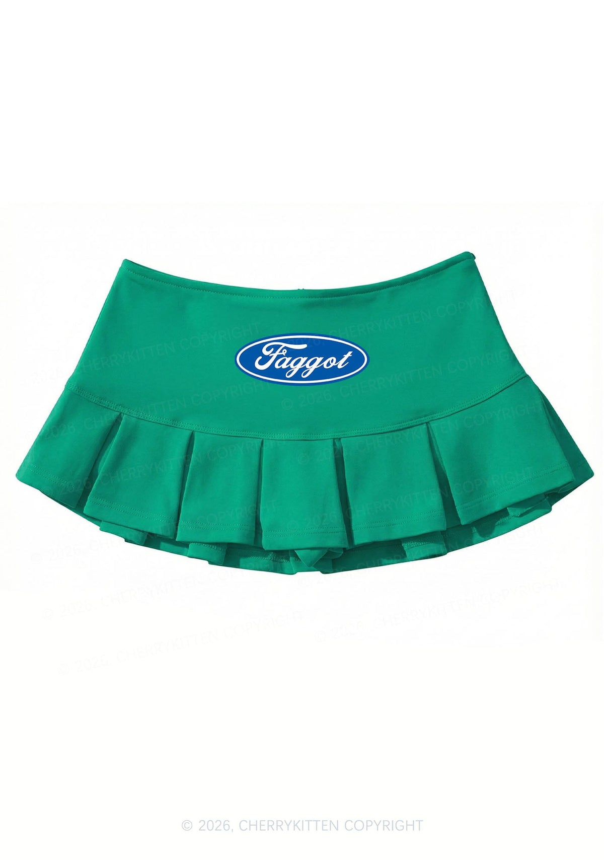 Faggot Pride Y2K Mini Pleated Skirts Cherrykitten
