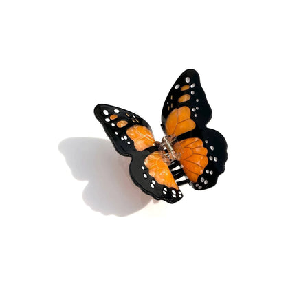 Monarch Butterfly Claw Hair Clip