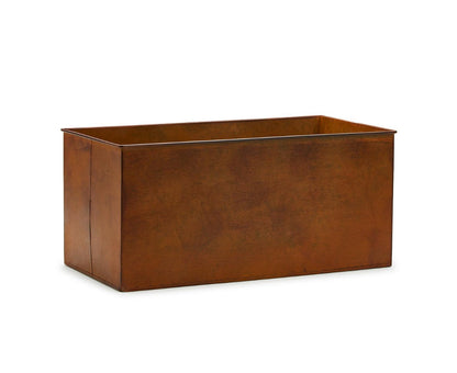 Set of Four Metal Window Boxes