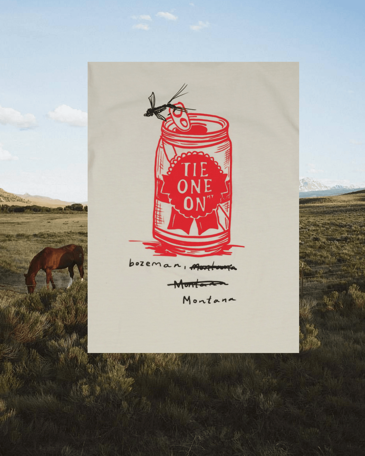 "Tie One On" Tee