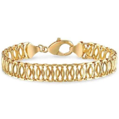 18K Gold Chunky Chain Bracelet