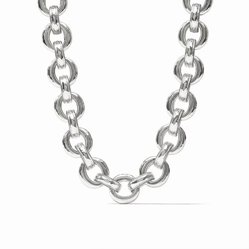Cannes Demi Link Necklace - Silver