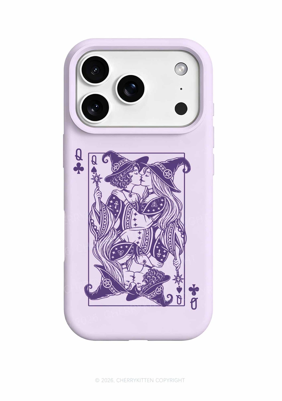 Halloween Witches Queen Kiss Y2K Phone Case Cherrykitten