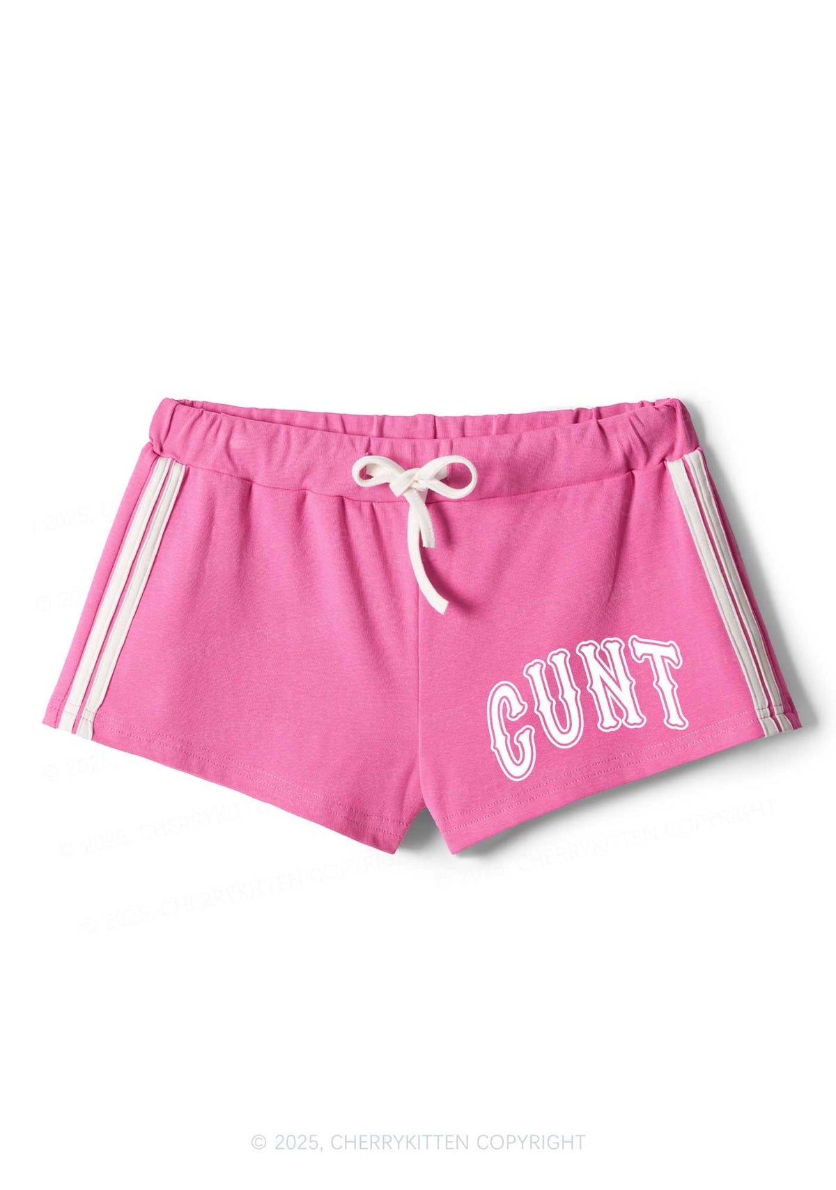 Cxxt Y2K Drawstring Mini Shorts Cherrykitten