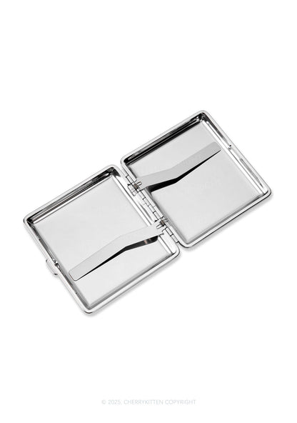 Custom Photo Y2K Cigarette Case Cherrykitten