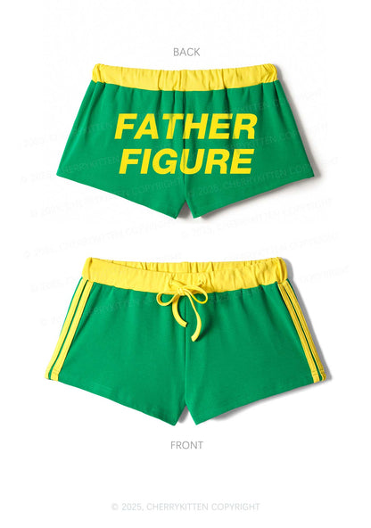 Father Figure Y2K Drawstring Mini Shorts Cherrykitten