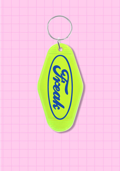 Oval Freak 1Pc Y2K Hotel Keychain Cherrykitten