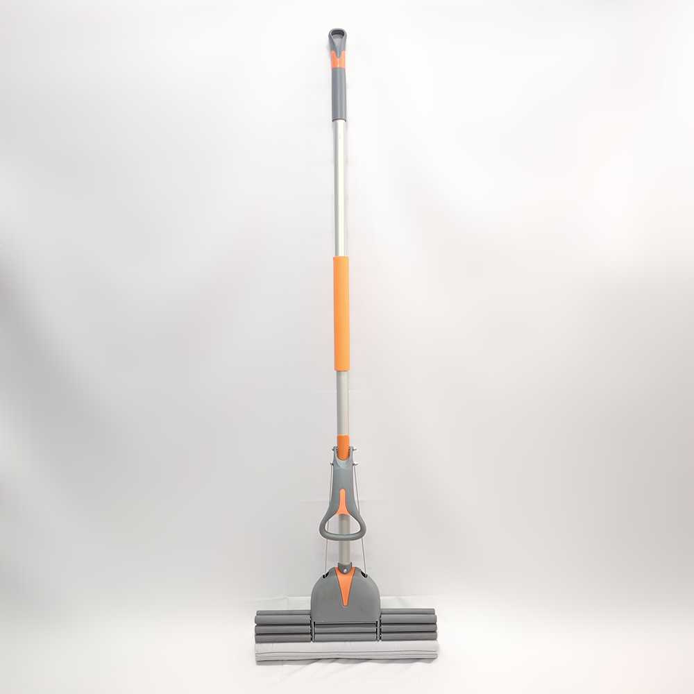 TRIPLE Roller PVA Sponge Mop – Super Absorbent Telescopic Floor Mop for Indoor Cleaning