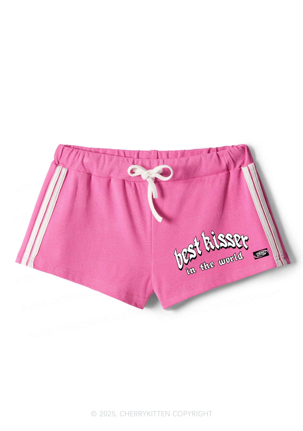 Best Kisser In The World Y2K Drawstring Mini Shorts Cherrykitten