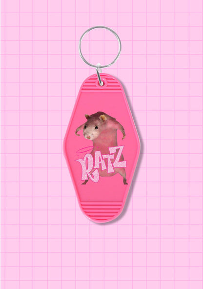 Pink Ratz 1Pc Y2K Hotel Keychain Cherrykitten