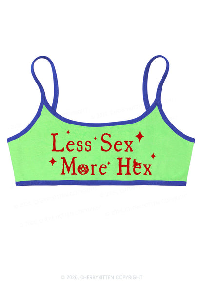Less Sx More Hex Y2K Super Crop Cami Cherrykitten