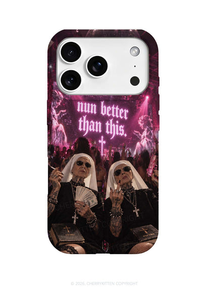 Pink Nun Better Than This Y2K Phone Case Cherrykitten