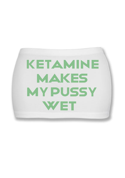 K Makes My Puxxy Wet Y2K Mini Hip Skirt Cherrykitten
