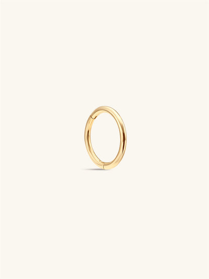 KOSINER 14K Solid Gold 18G (1.0mm) Hoop