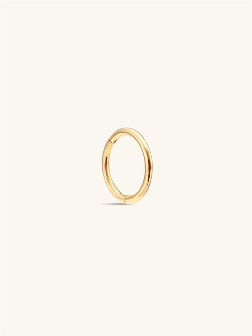 KOSINER 14K Solid Gold 18G (1.0mm) Hoop