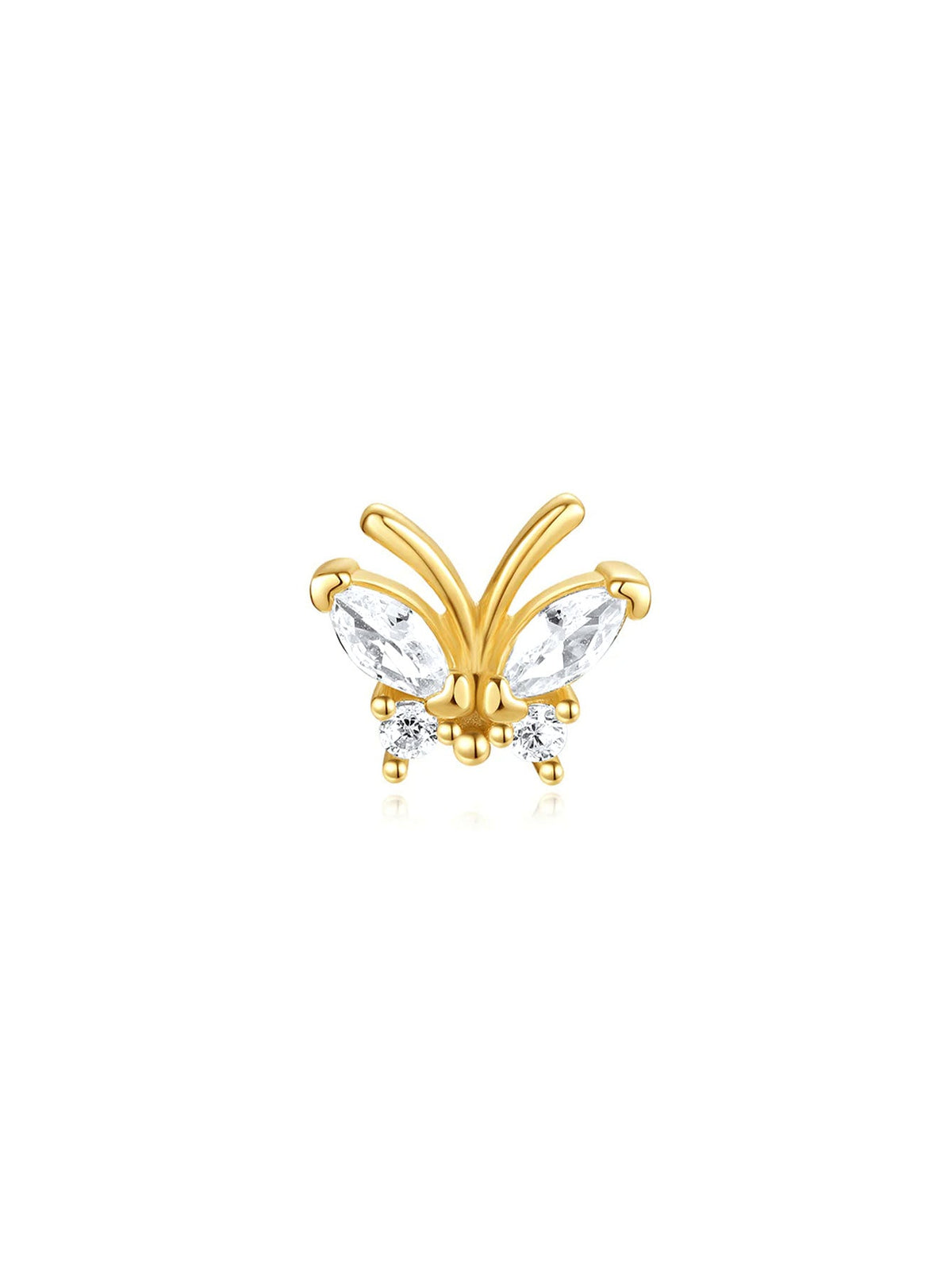 KOSINER 925 Sterling Silver Delicate Butterfly Set