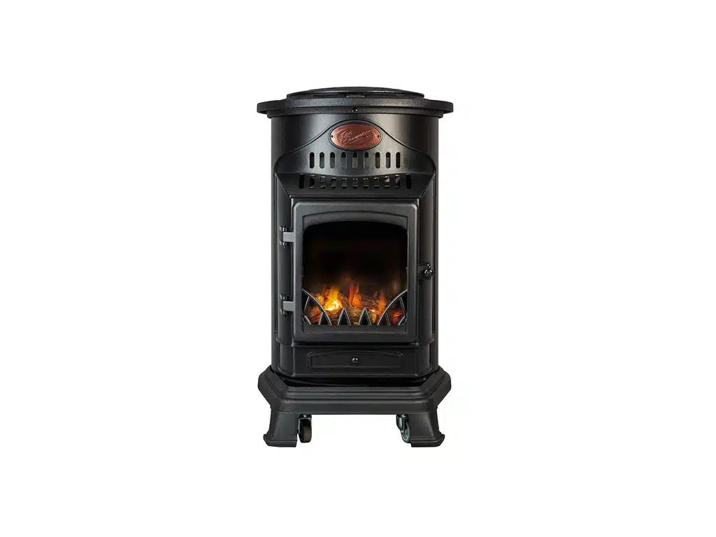 Sahara Provence Portable Gas Heater 3.4kW – Real Flame, No Flue