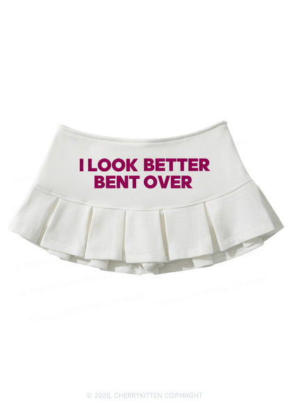 Look Better Bent Over Y2K Mini Pleated Skirts Cherrykitten