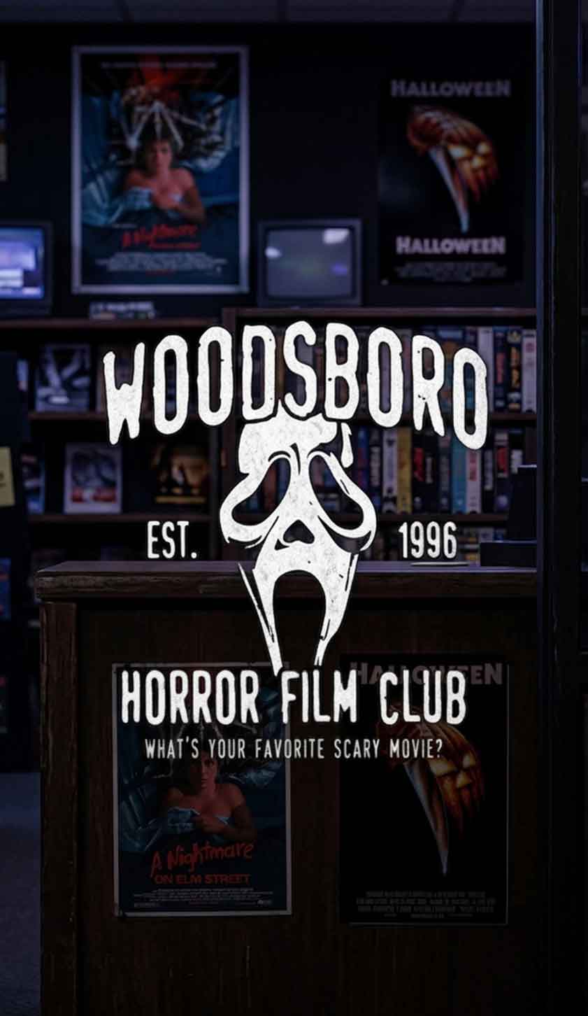 Halloween Horror Film Club Y2K Phone Case Cherrykitten