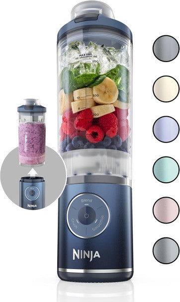 Ninja Blast Max Cordless Blender – Portable Smoothie Maker (BC251UKNV)