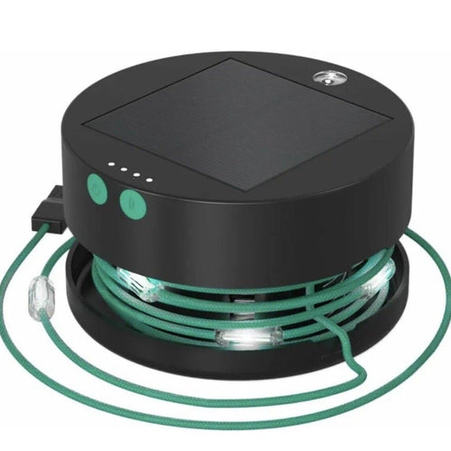 Hakol Luci Solar String Lights + Phone Charger