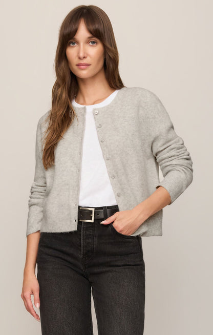 Medina Cardigan - Feather Grey