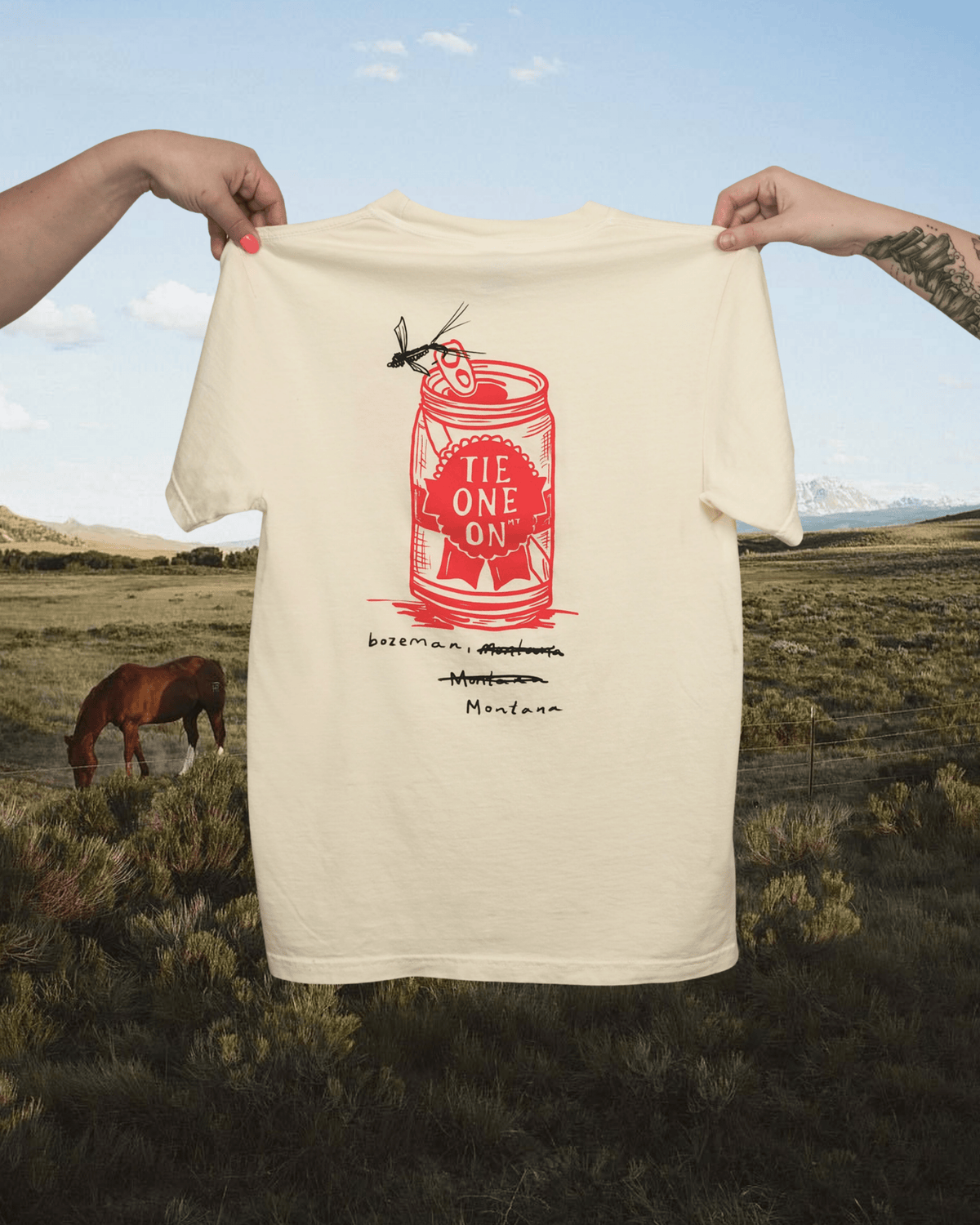 "Tie One On" Tee