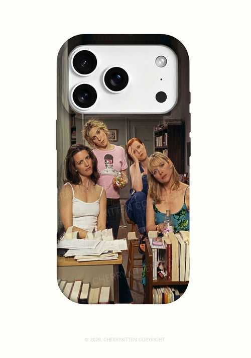 Girl Puzzled Y2K Phone Case Cherrykitten