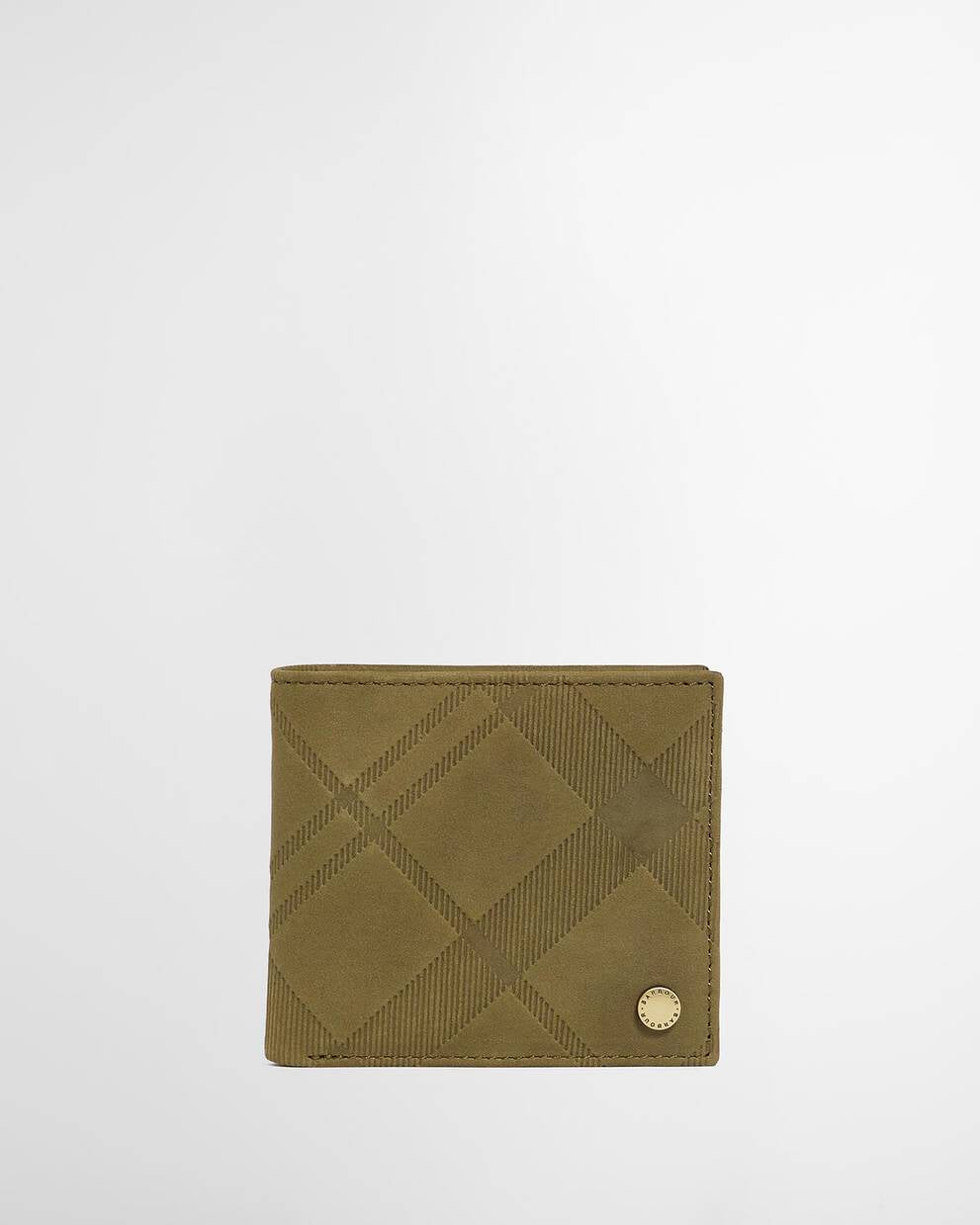 Beith Tartan Nubuck Wallet