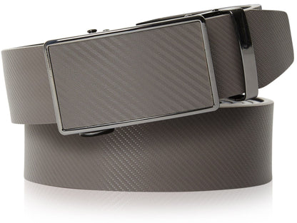 Genuine Leather Ratchet Belt – No Holes, Custom Fit