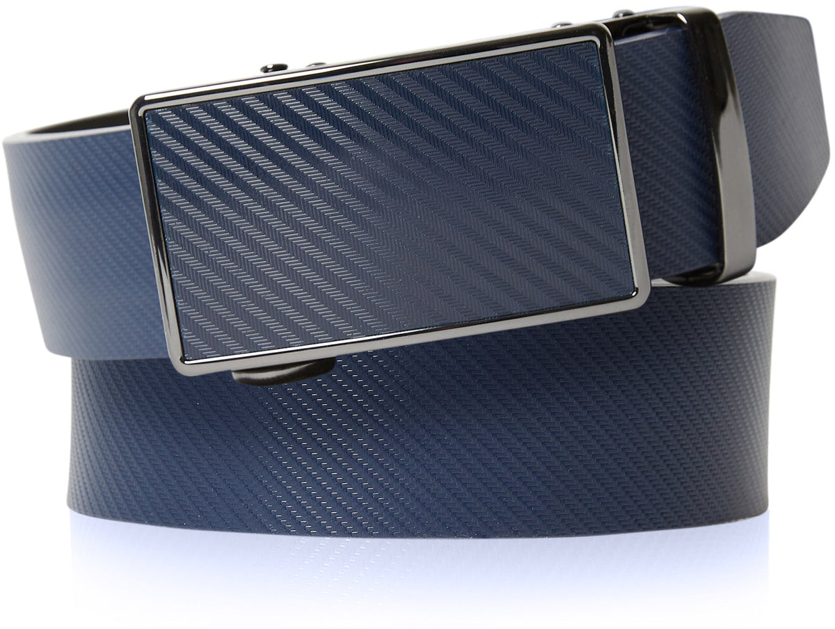 Genuine Leather Ratchet Belt – No Holes, Custom Fit