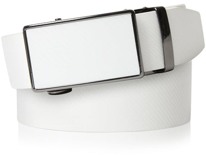 Genuine Leather Ratchet Belt – No Holes, Custom Fit