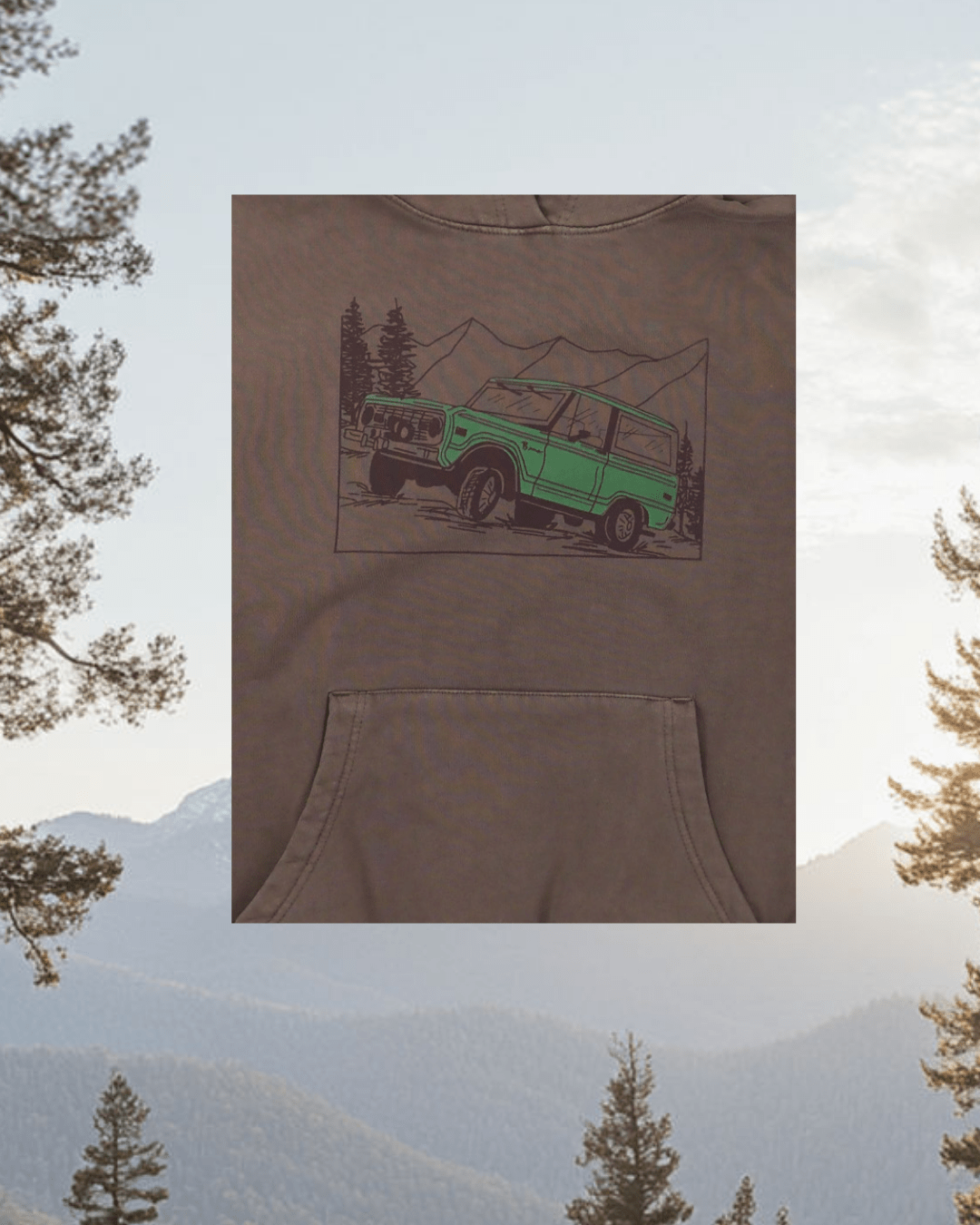 "Bronco Tough" Heavy Hoodie