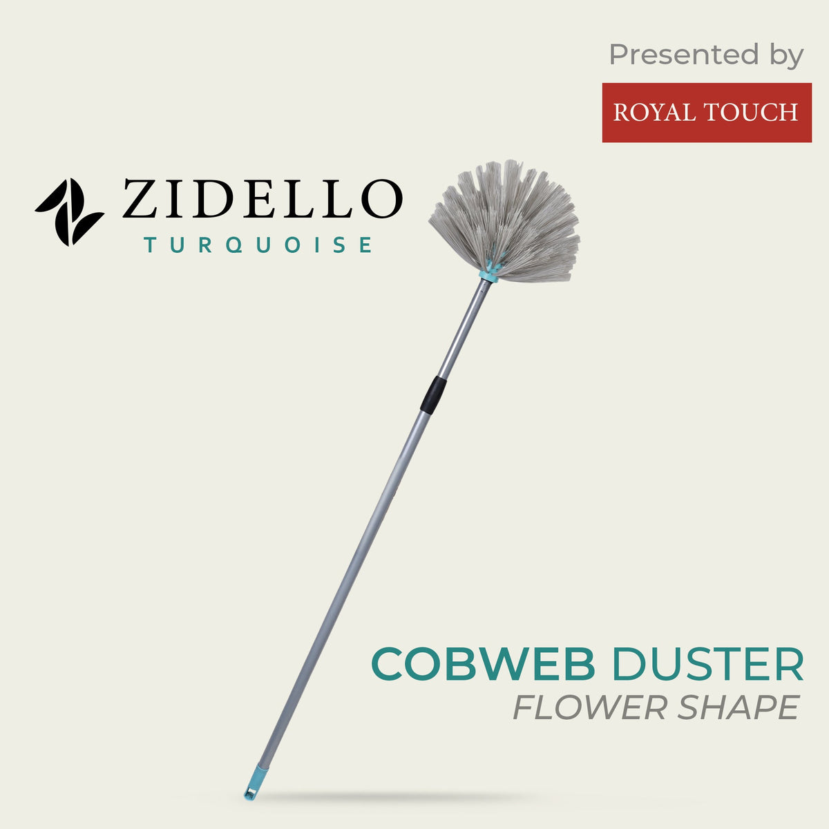 Zidello Cobweb Dusters – Long Handle Dust Cleaner
