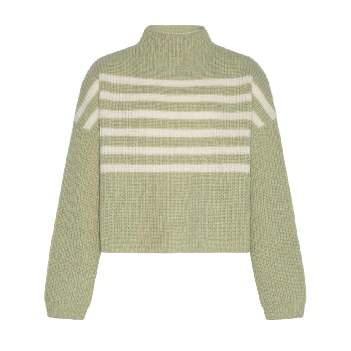 JUICY WOOL STRIPE SWEATER