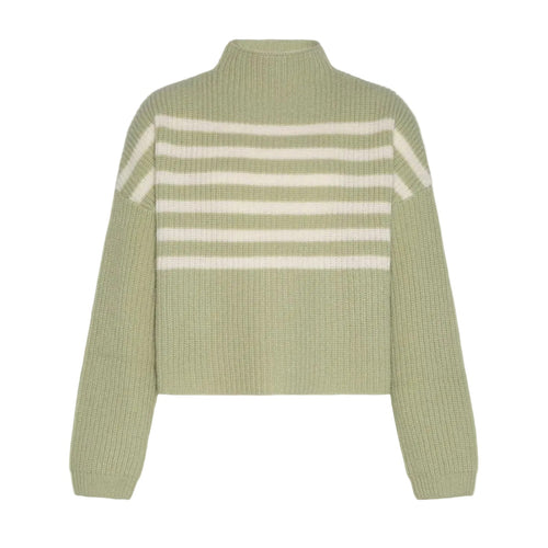 JUICY WOOL STRIPE SWEATER