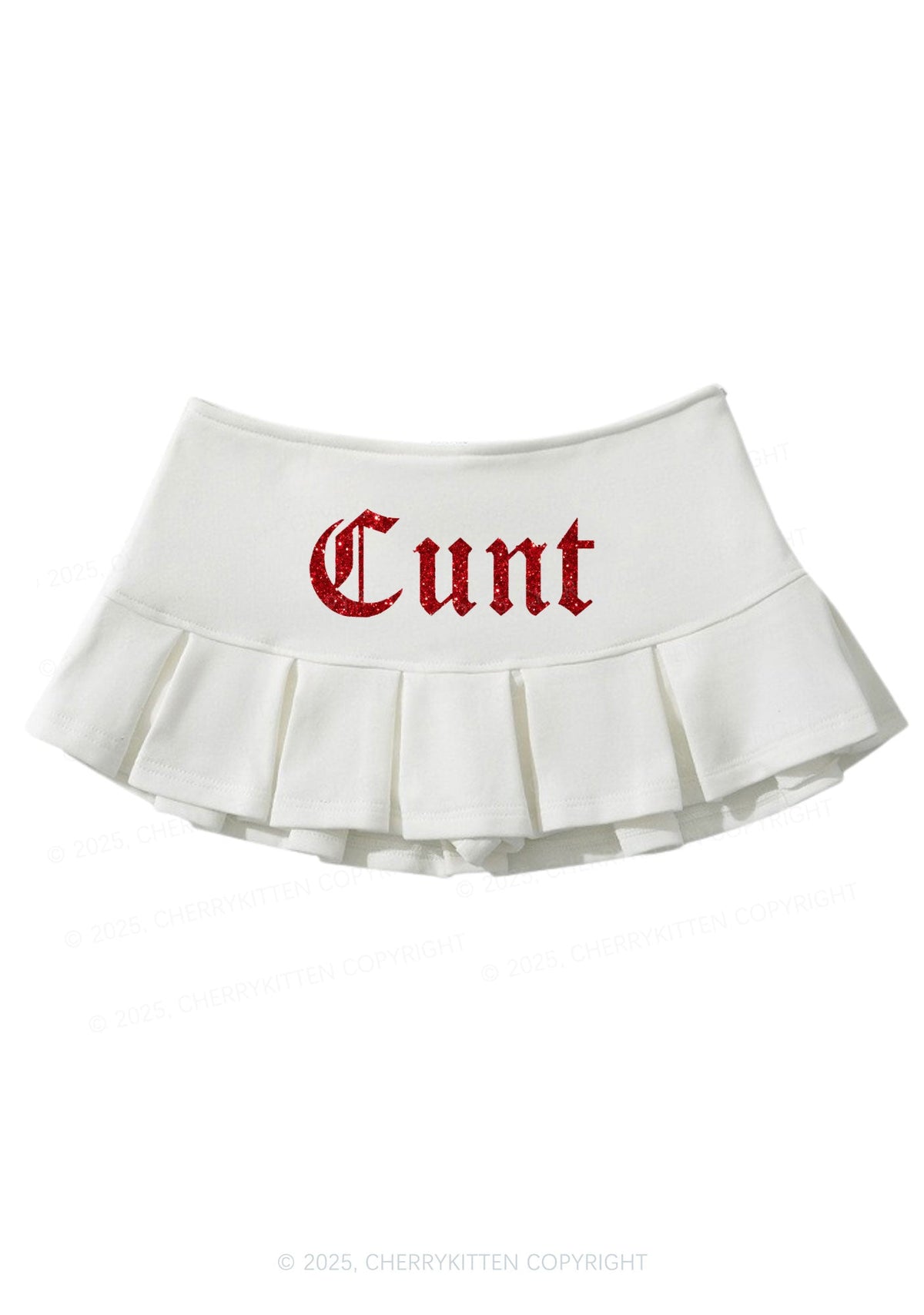 Glitter Cxxt Y2K Mini Pleated Skirts Cherrykitten