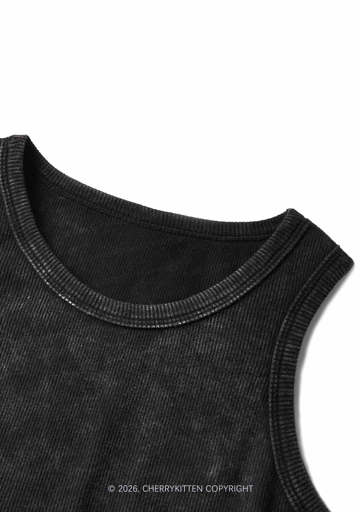 I Have Been Funny Y2K Washed Tank Dress Cherrykitten