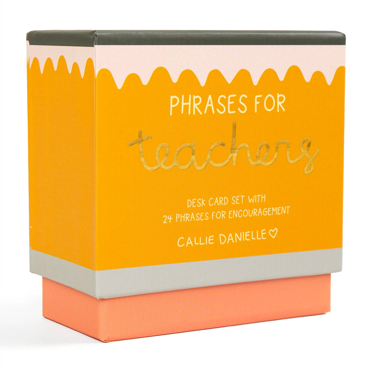 Phrases For Teachers Desk Card Set