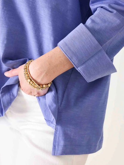 Amelia Cuff Tee