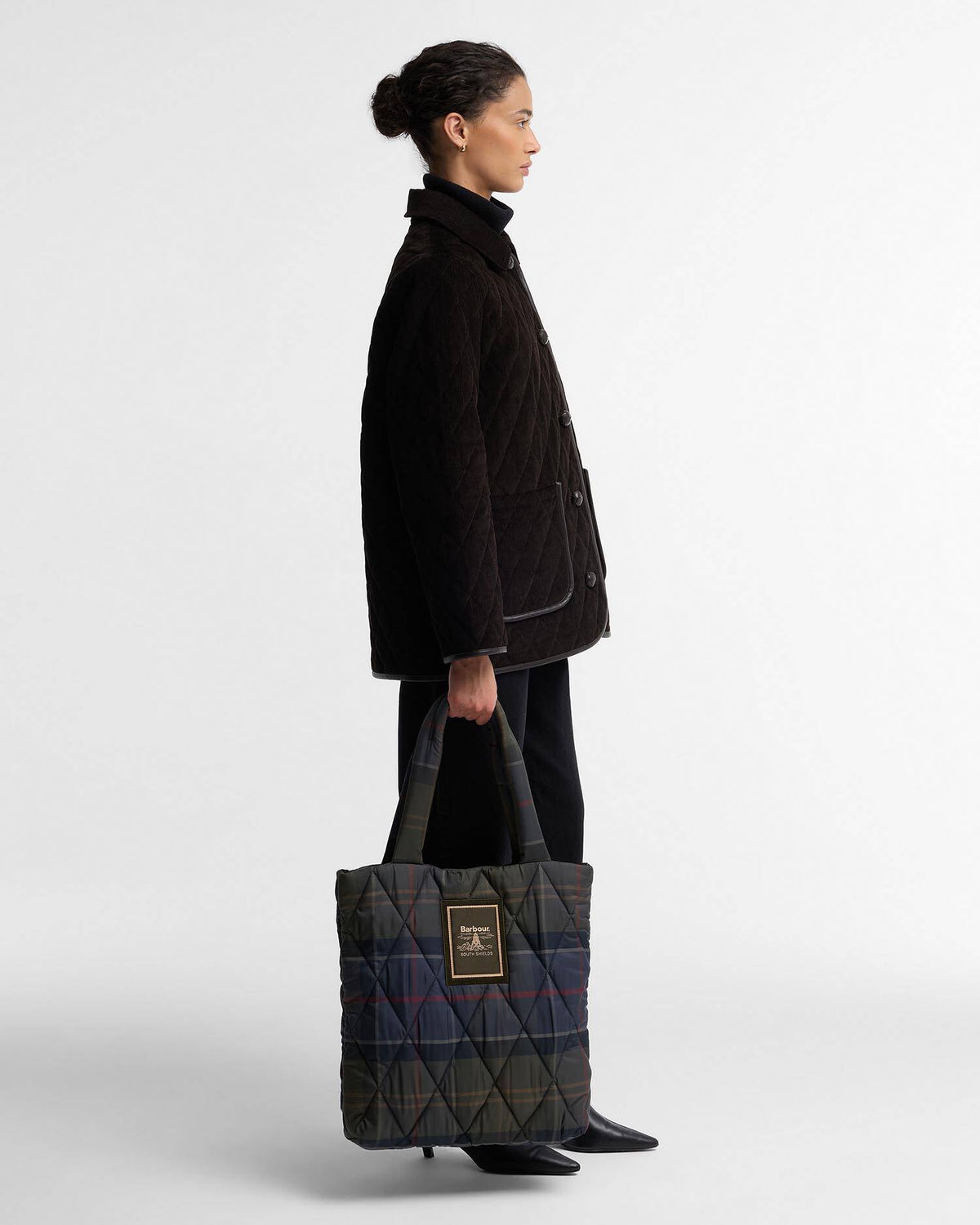 Arlene Quilted Tote Bag