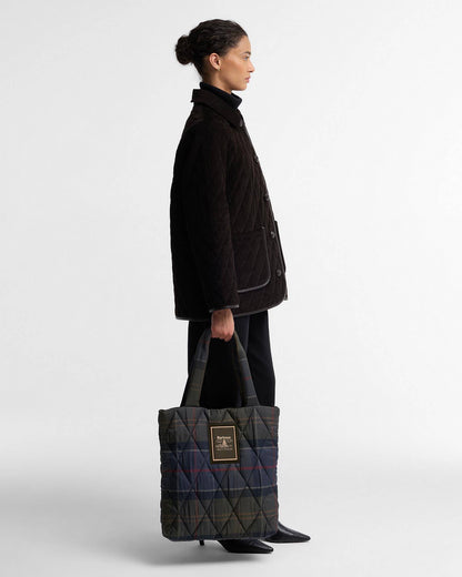 Arlene Quilted Tote Bag