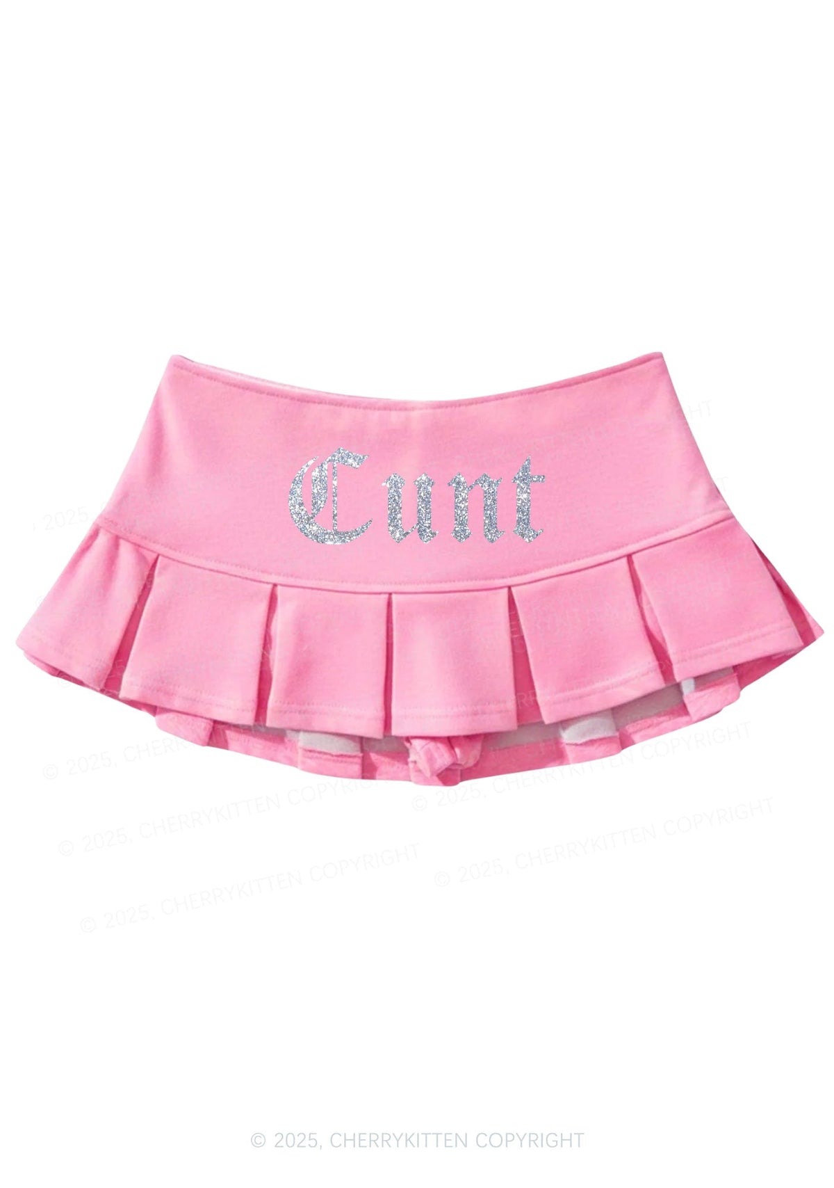 Glitter Cxxt Y2K Mini Pleated Skirts Cherrykitten