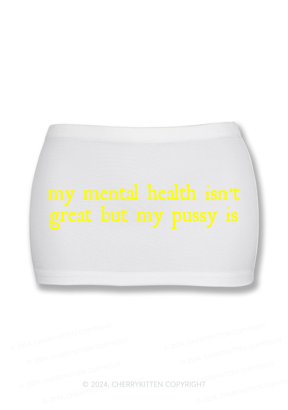 Great Mental Health Y2K Mini Hip Skirt Cherrykitten