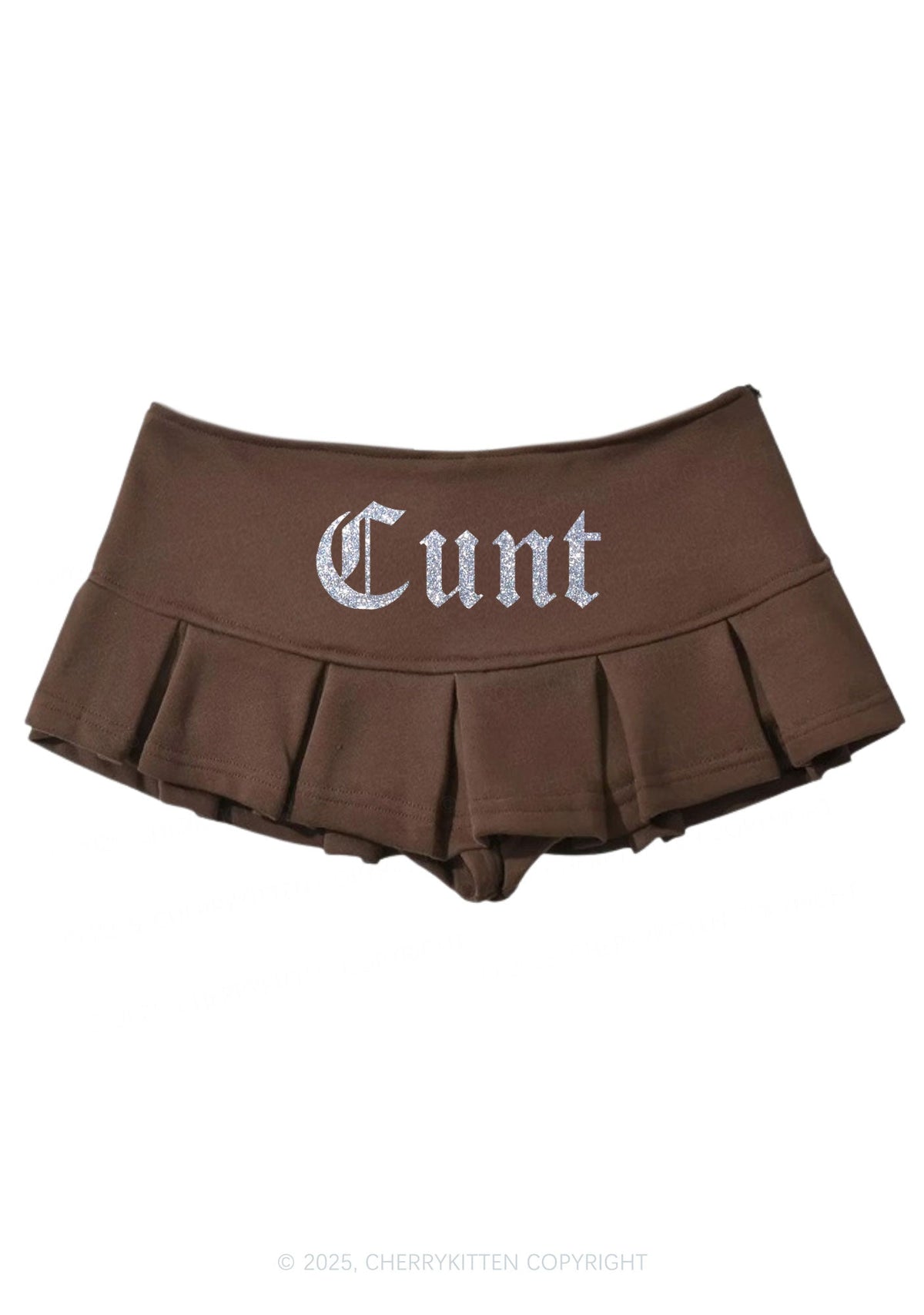 Glitter Cxxt Y2K Mini Pleated Skirts Cherrykitten