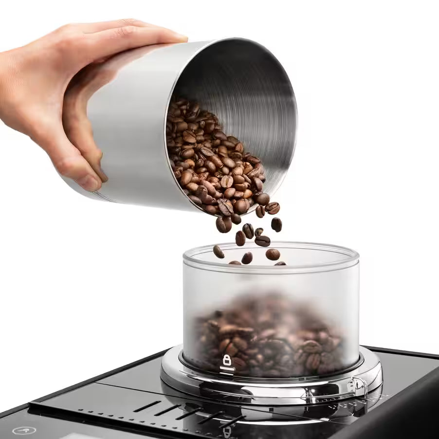 Rivelia Bean to Cup Coffee Machine – Onyx Black | Bean Switch & LatteCrema Tech