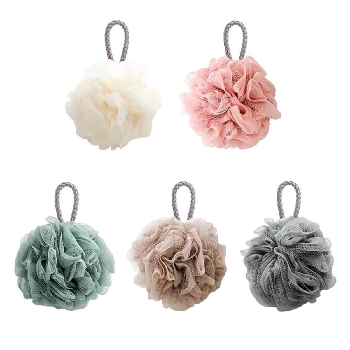 Zidello Soft Mesh Bath Sponge Loofah – Exfoliating Body Scrubber