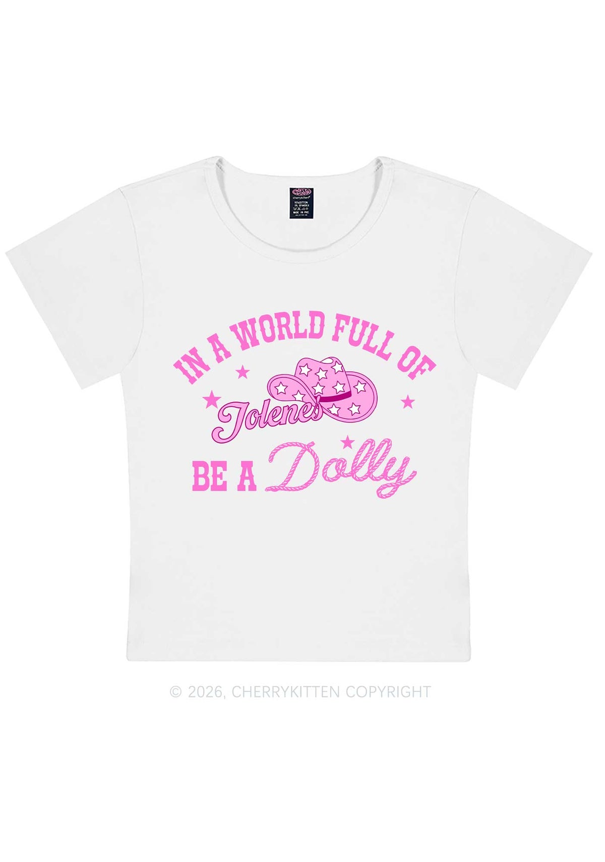 Be A Doll Y2K Baby Tee Cherrykitten